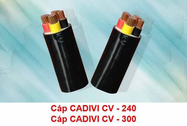 Giá Cáp Điện Hạ Thế CADIVI CV 240 - CV 300 0,6/1kV