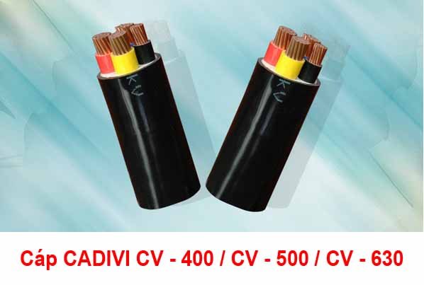 Giá Cáp Điện Hạ Thế CADIVI CV 400 - CV 500 - CV 630 0,6/1kV