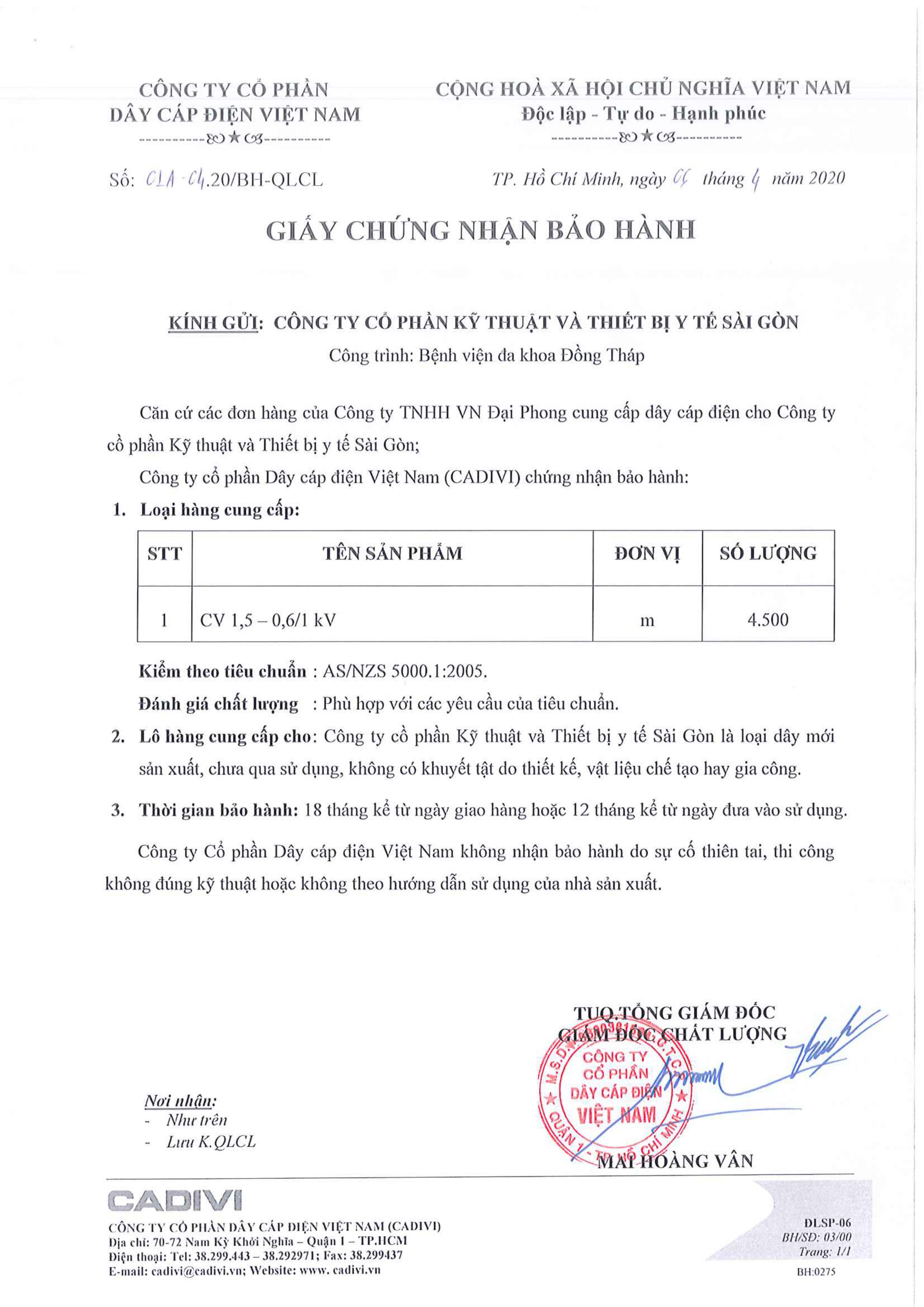 giay-chung-nhan-cap-cadivi-daiphong1 Giấy Chứng Nhận Cáp CADIVI