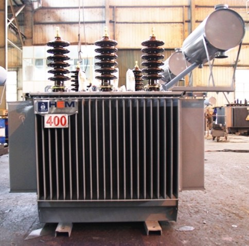 may bien ap hem 3 pha 400kva amorphous daiphong