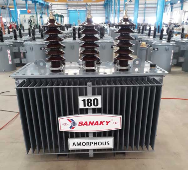 Máy Biến Áp SANAKY Năng Lượng Mặt Trời - Solar 180kVA 0.4/22kV