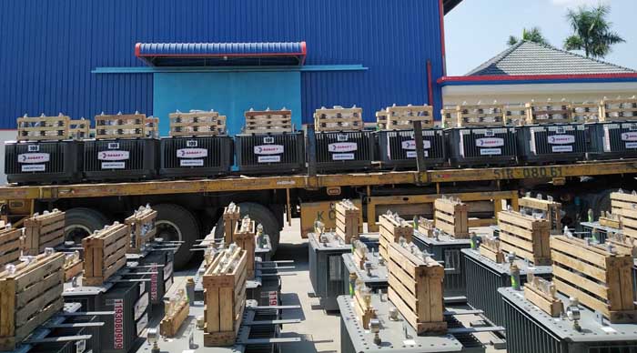 Máy Biến Áp SANAKY Năng Lượng Mặt Trời - Solar 3.200kVA 0.4/22kV