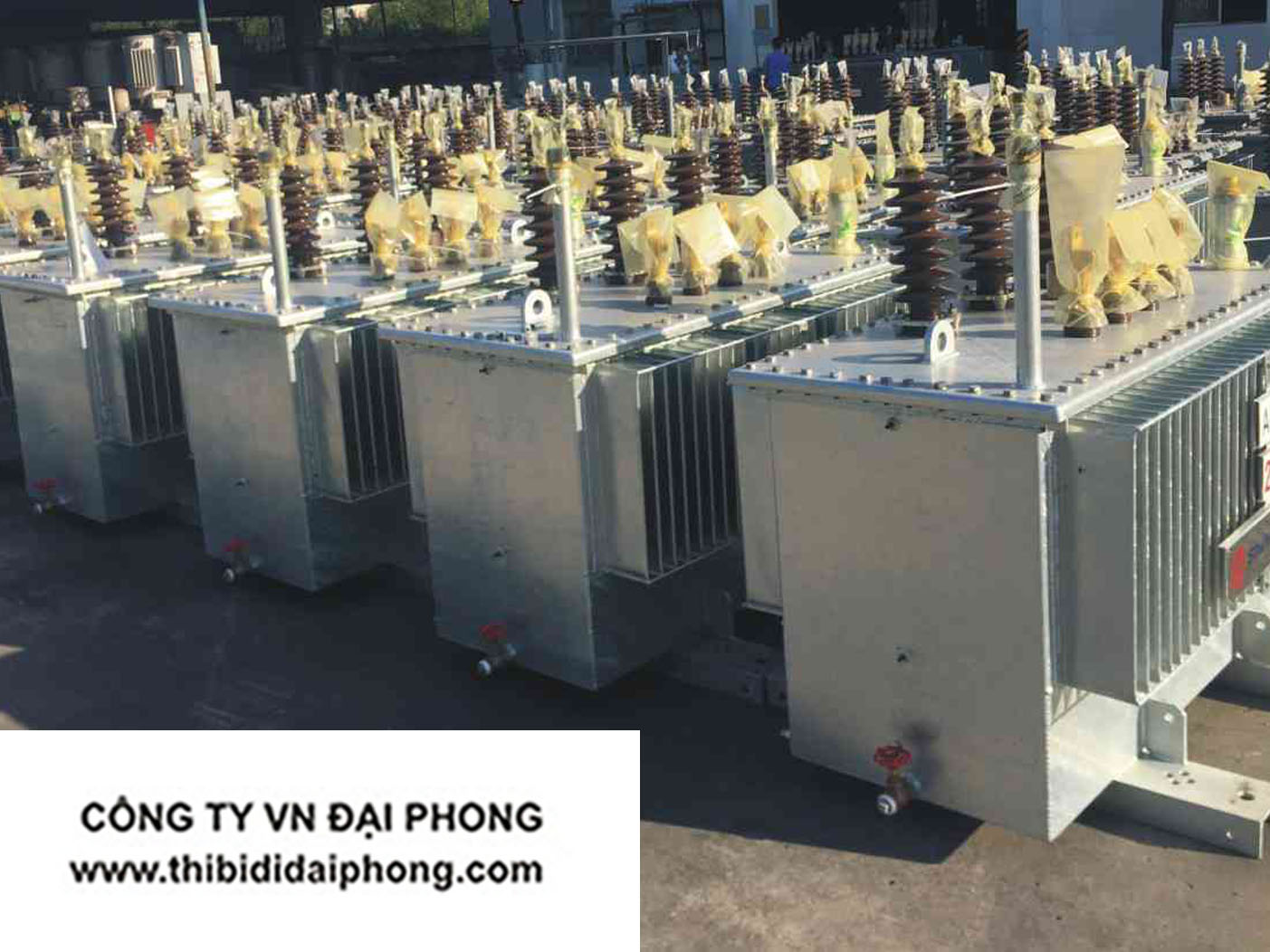 Máy biến áp Shihlin 250kVA mạ kẽm Amorphous