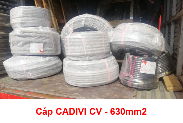 Cáp Điện Hạ Thế CADIVI CV - 630mm2 0.6/1kV