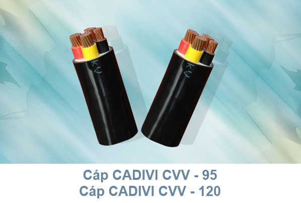 Cáp CADIVI CVV - 95, CVV - 120 0.6/1kV - Cáp Điện Hạ Thế