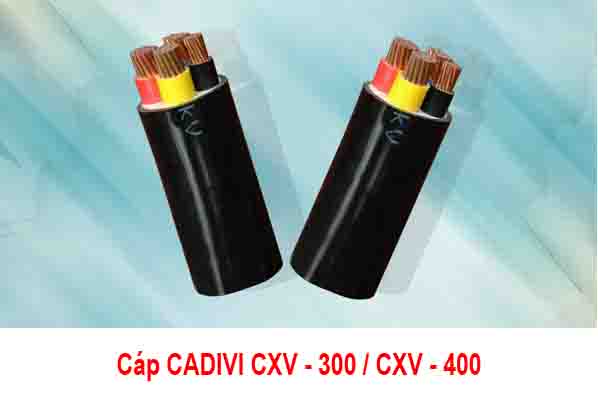 Giá Cáp Điện CADIVI CXV 300 - CXV 400 0,6/1kV