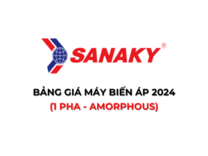 Bảng Giá Máy Biến Áp SANAKY 3 Pha Amorphous 2025 Mới Nhất