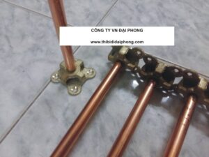 CHÂN ĐẾ KIM THU SÉT BẰNG ĐỒNG
