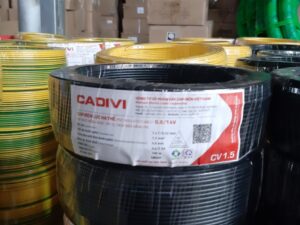 Cáp Điện CADIVI CV - 1.5mm2 0.6/1kV - Cáp Ngầm Hạ Thế