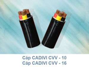 Cáp CADIVI CVV - 10, CVV - 16 0.6/1kV - Cáp Điện Hạ Thế