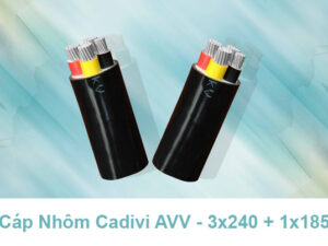 Cáp Nhôm Hạ Thế CADIVI AVV - 3x240 + 1x185 0.6/1kV