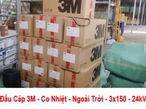 Đầu Cáp 3M Co Nhiệt Ngoài Trời 3x150mm2 24kV 3 Pha