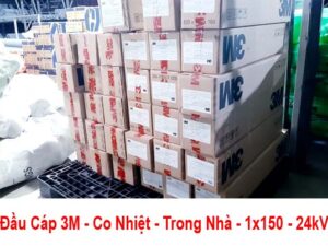 Đầu Cáp 3M Co Nhiệt Trong Nhà 1x150 24kV 1 Pha