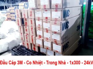 Đầu Cáp 3M Co Nhiệt Trong Nhà 1x300 24kV 1 Pha