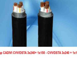 Giá Cáp CADIVI CVV/DSTA 3x240 + 1x150 - CVV/DSTA 3x240 + 1x185