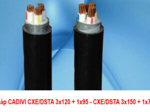 Giá Cáp CADIVI CXE/DSTA 3x120 + 1x95 - CXE/DSTA 3x150 + 1x70