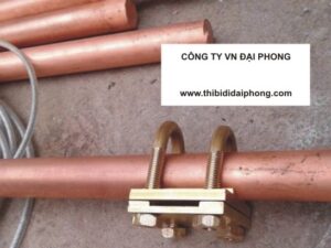 CỌC TIẾP ĐỊA MẠ ĐỒNG, KẸP CỌC TIẾP ĐỊA