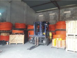 CÁP TRUNG THẾ LS 3x50mm2, 3x120mm2, 3x240mm2 - 24KV vỏ cam, băng đồng 0.05mm - 0.127mm