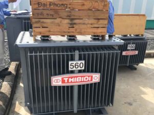 Máy Biến Áp Cho Năng Lượng Mặt Trời Solar 560kVA 0.4/22kV - Máy THIBIDI